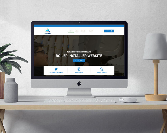 boiler installer Web Design