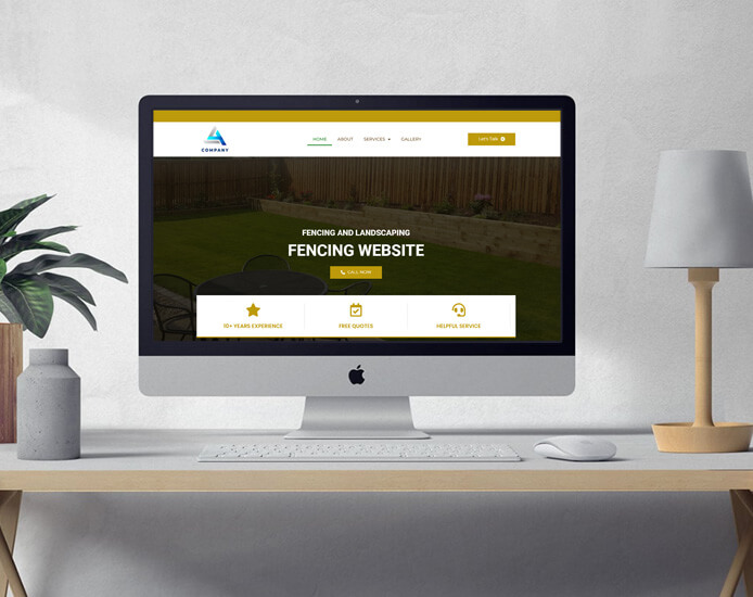 garden fencing Web Design