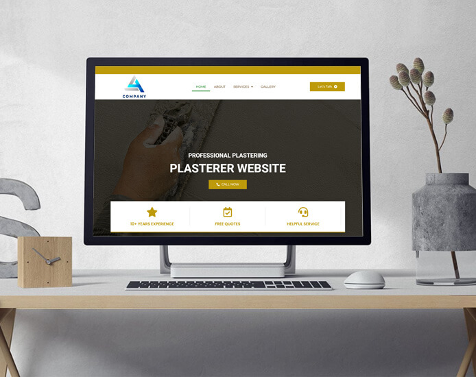 plasterer Web Design