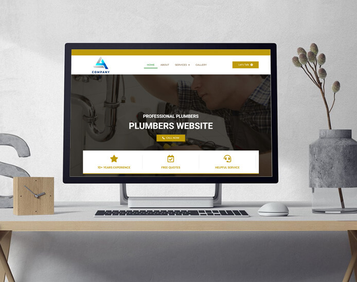 plumber Web Design