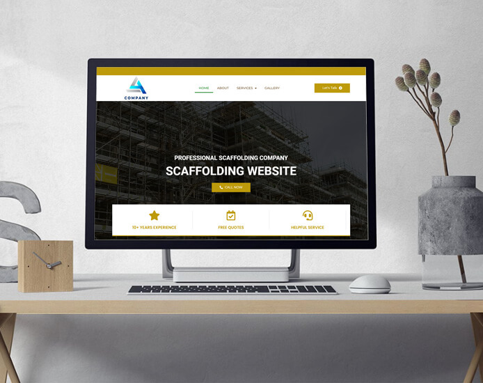scaffolding Web Design