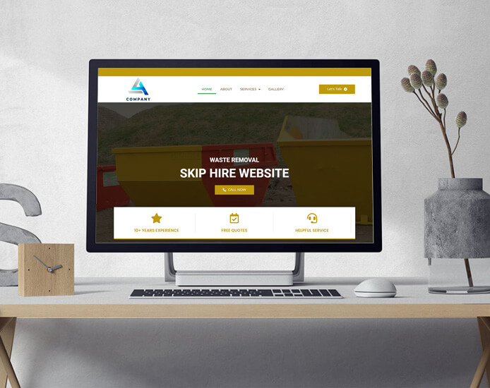 skip hire Web Design